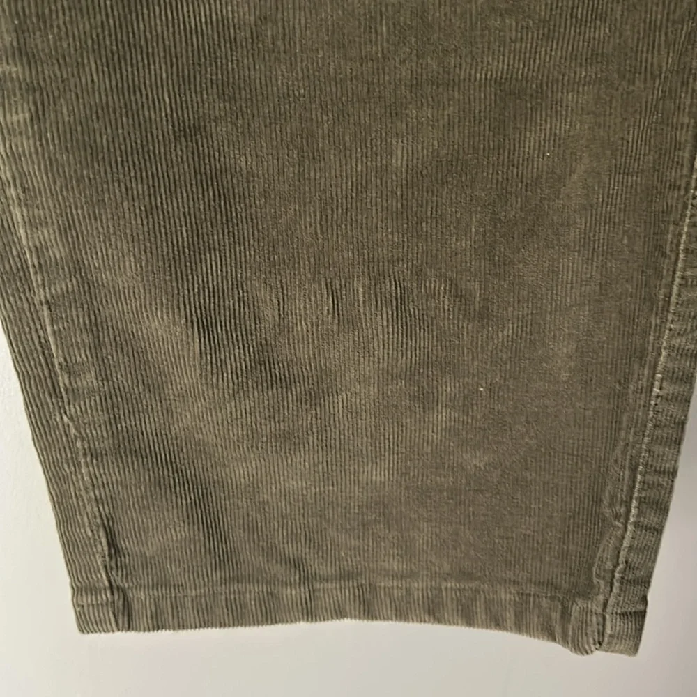 PETER MILLAR Men’s Olive Green Corduroy Pants